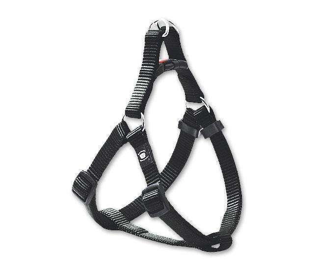 Bild 1 von Karlie Flamingo ASP Step&Go Geschirr - Schwarz  / (Variante) 25 mm, 64-95 cm