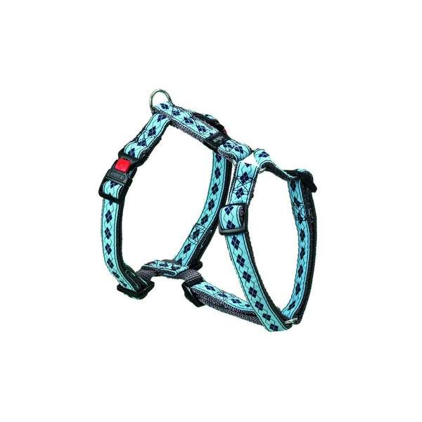 Bild 1 von Karlie Art Joy Plus Geschirr RHOMBUS - Blau  / (Variante) 35 50cm x 15mm