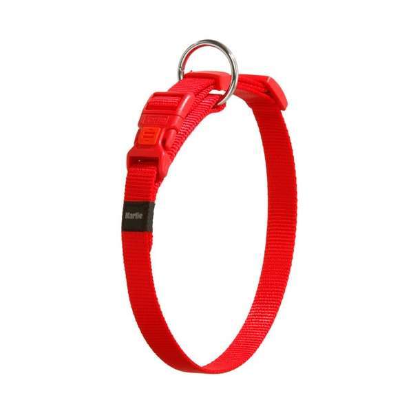 Bild 1 von Karlie Art Sportiv Silverplus Halsband - Rot  / (Variante) 20 mm / 40-55 cm
