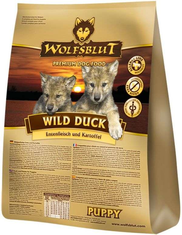 Bild 1 von Wolfsblut Wild Duck Puppy  / (Variante) Wolfsblut Wild Duck Puppy 12,5 kg