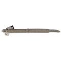 More4Dogs Halsband Rindsleder/Filz - 36-40 cm